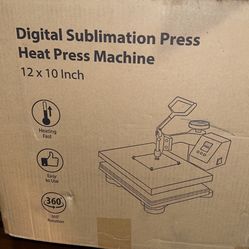 SUBLIMATION HEAT PRESS