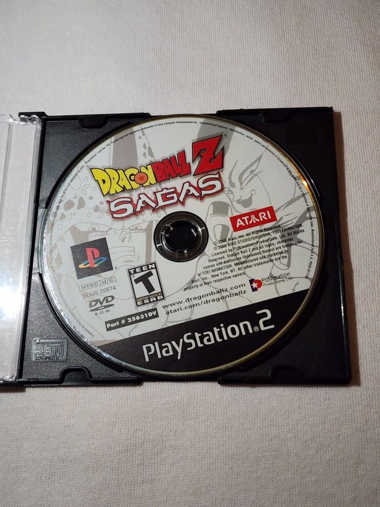 Dragon Ball Z Sagas PS2