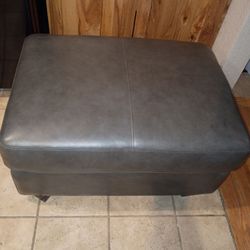 Ottoman Footrest Gray