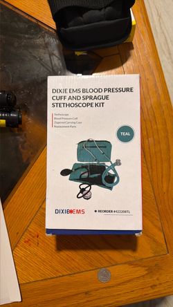 Dixie EMS Blood Pressure Cuff and Sprague Stethoscope Kit