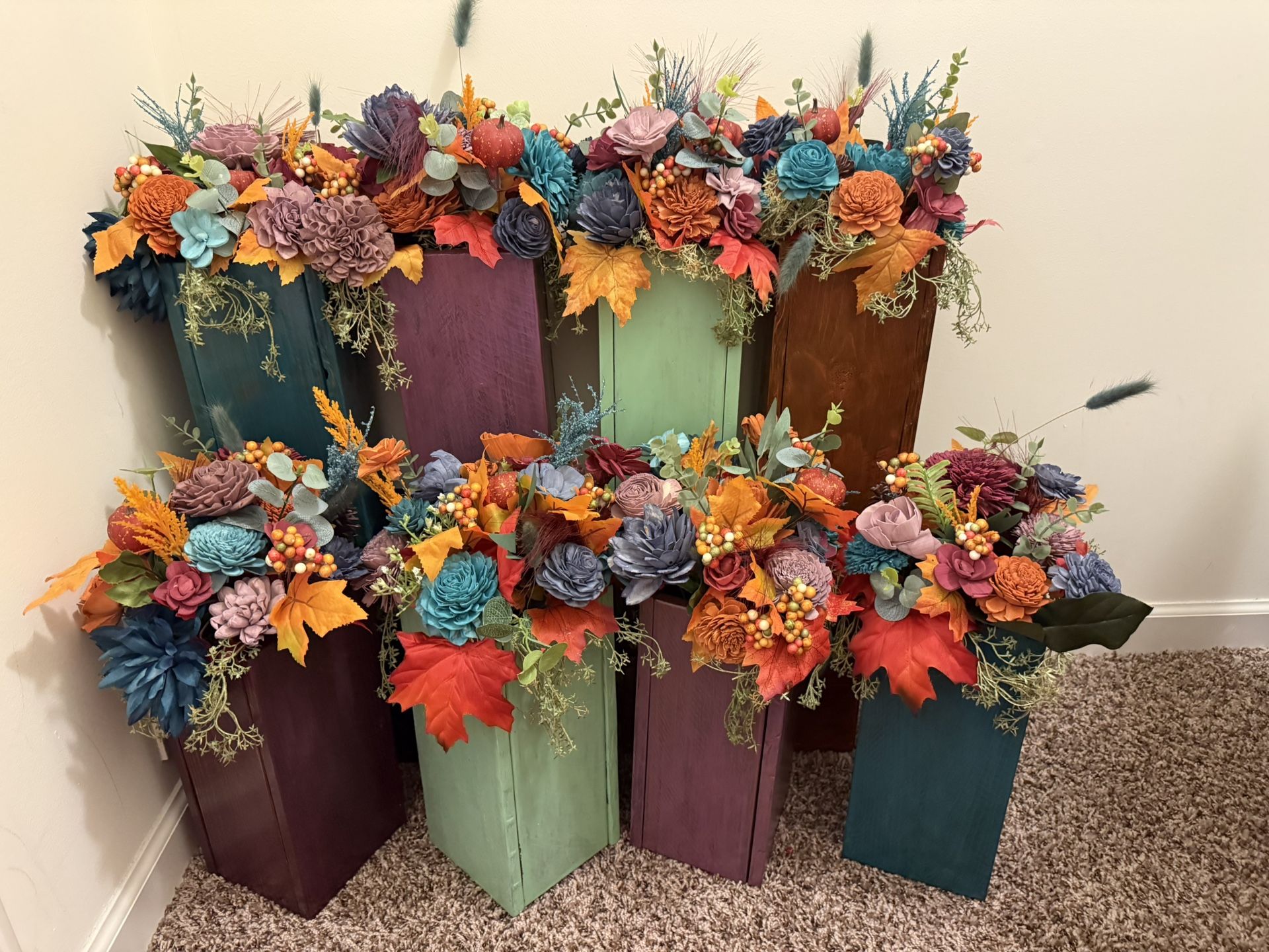 Used Fall Wedding Flowers 