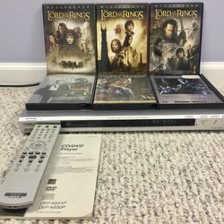 Sony CD/DVD Progressive Player with DVD Movie Package