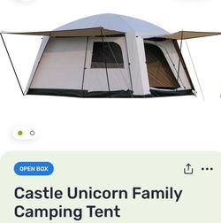 Castle Unicorn Family Camping Tent