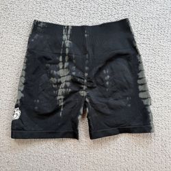 Darc Sport SHE Wolves Seamless Tie Dye Scrunch Shorts M