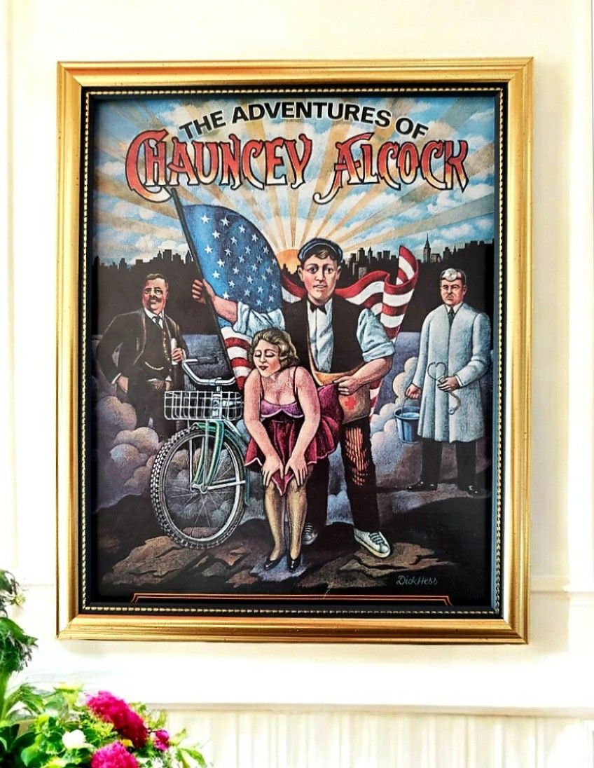 8x10 Framed Original Dick Hess's Print