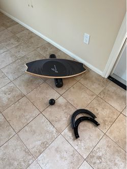 Sportneer Balance Board - 7 Modes Wobble Board with Adjustable Stoppers - Exercise Balancing Stability Trainer for Improve Balance, Surf Trainer & Phy
