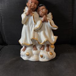 Black Angels Singing Sculpture 