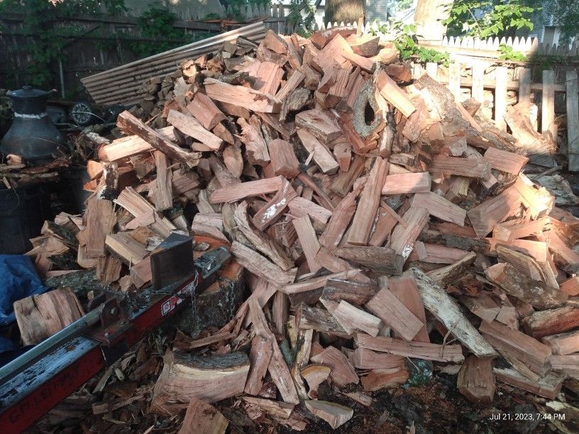 100% Split Seasoned Cherry Firewood