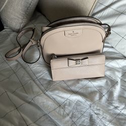 Kate Spade Purse & Matching Wallet