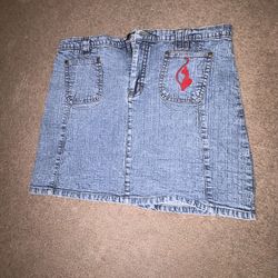 Baby Phat Denim Skirt & Skort for Girls
