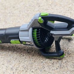EGO POWER + 56-volt 765-CFM 200-MPH Battery Handheld Leaf Blower Battery Charger Not included