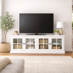 White Modern Tv Console Cabinet