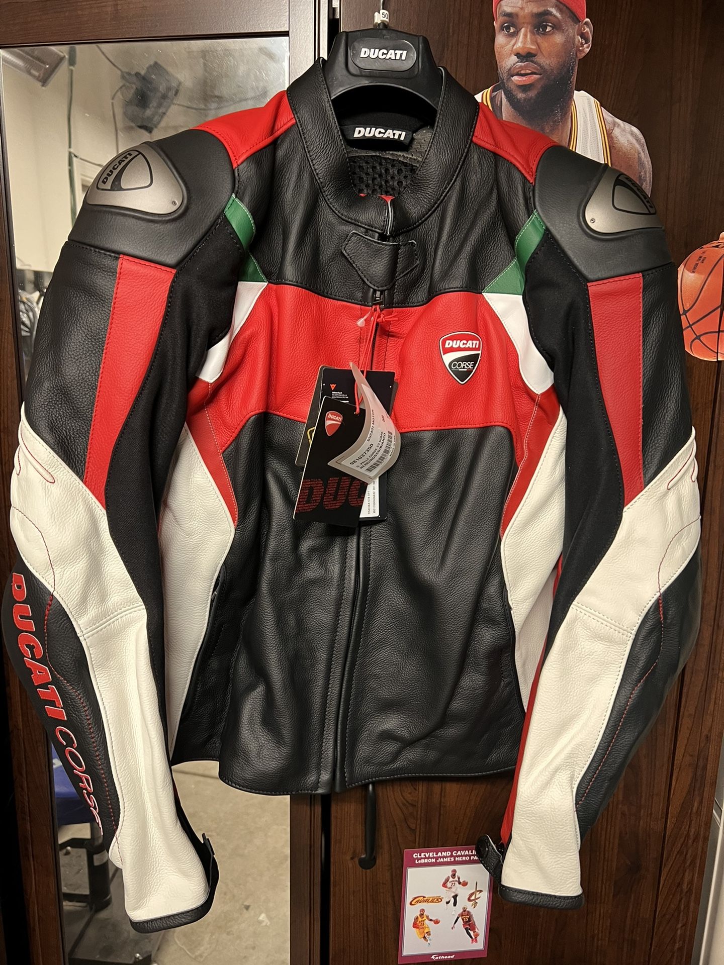 Ducati Leather Motorcycle jacket EURO 50