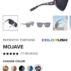 Shady Rays Mojave Polarized Patriotic Tortoise