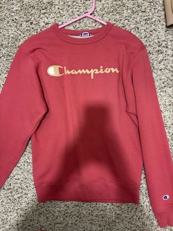 Champion crew neck sweater pink