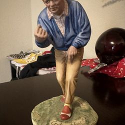 Rare Arnold Palmer Statue Japanese Made