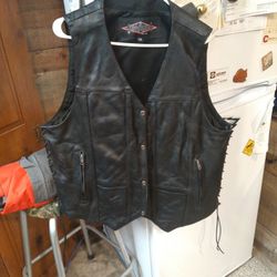 Leather Vest