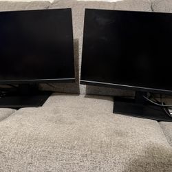 Two Acer Monitors 