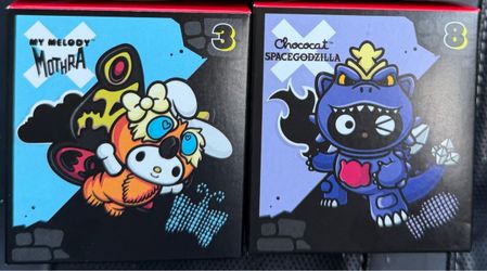 McDonald’s Hello Kitty Godzilla Happy Meal Toys My Melody Chococat