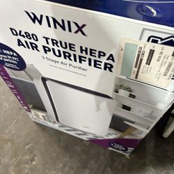 Winix D480True HEPA 3-Stage Air Purifier, AHAM Verified for 480 sq.ft. Store SKU# 1006-104-381