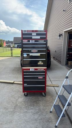 Craftsman’s and Husky tool boxes