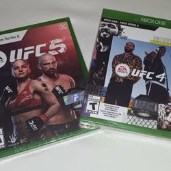 UFC 4&5 Xbox Series X Game Bundle 