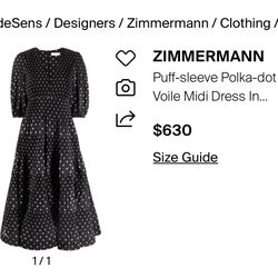 Zimmerman Dress