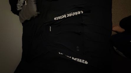 Black Chrome heart Long sleeve