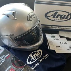 Arai Regent-X Helmet – XL (Aluminum Silver)