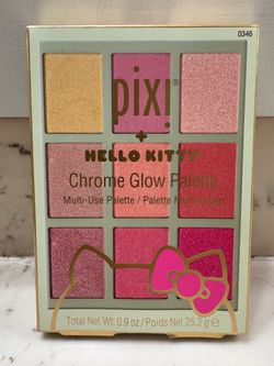 Pixi x Hello Kitty Chrome Glow Palette