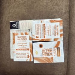 (8 pack )Dove Beauty Plant Based Bar Soap - Coconut Milk & Sugar Lychee 