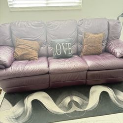 Leather Like Couch – Comfy & Affordable