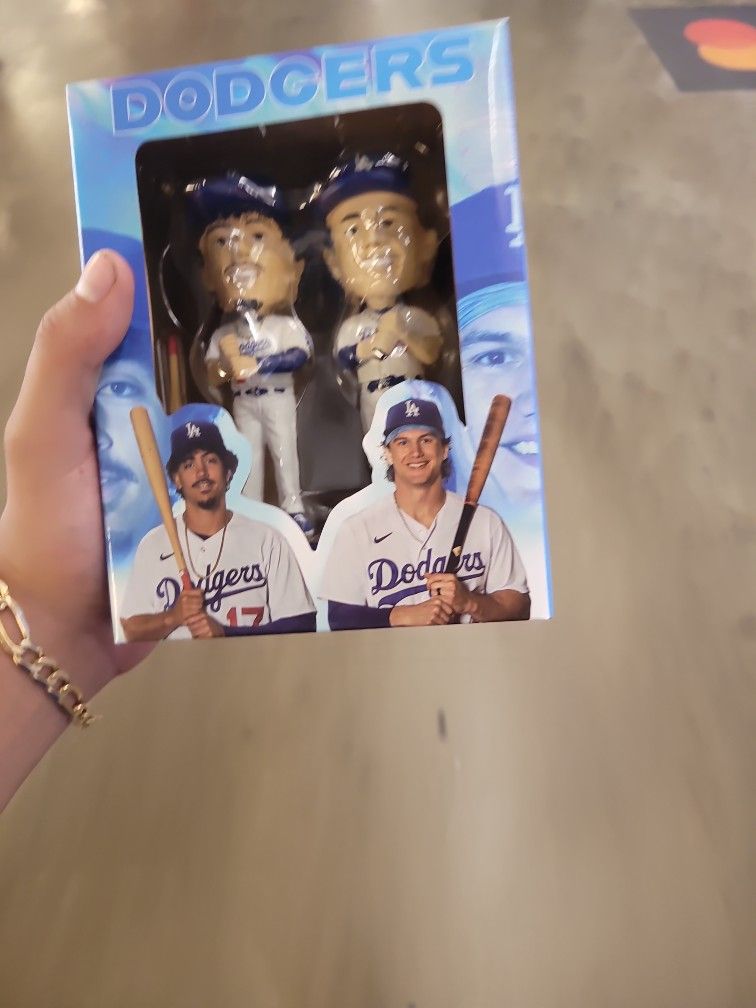 James Outman And Miguel Varges Bobbleheads 8/31/2023