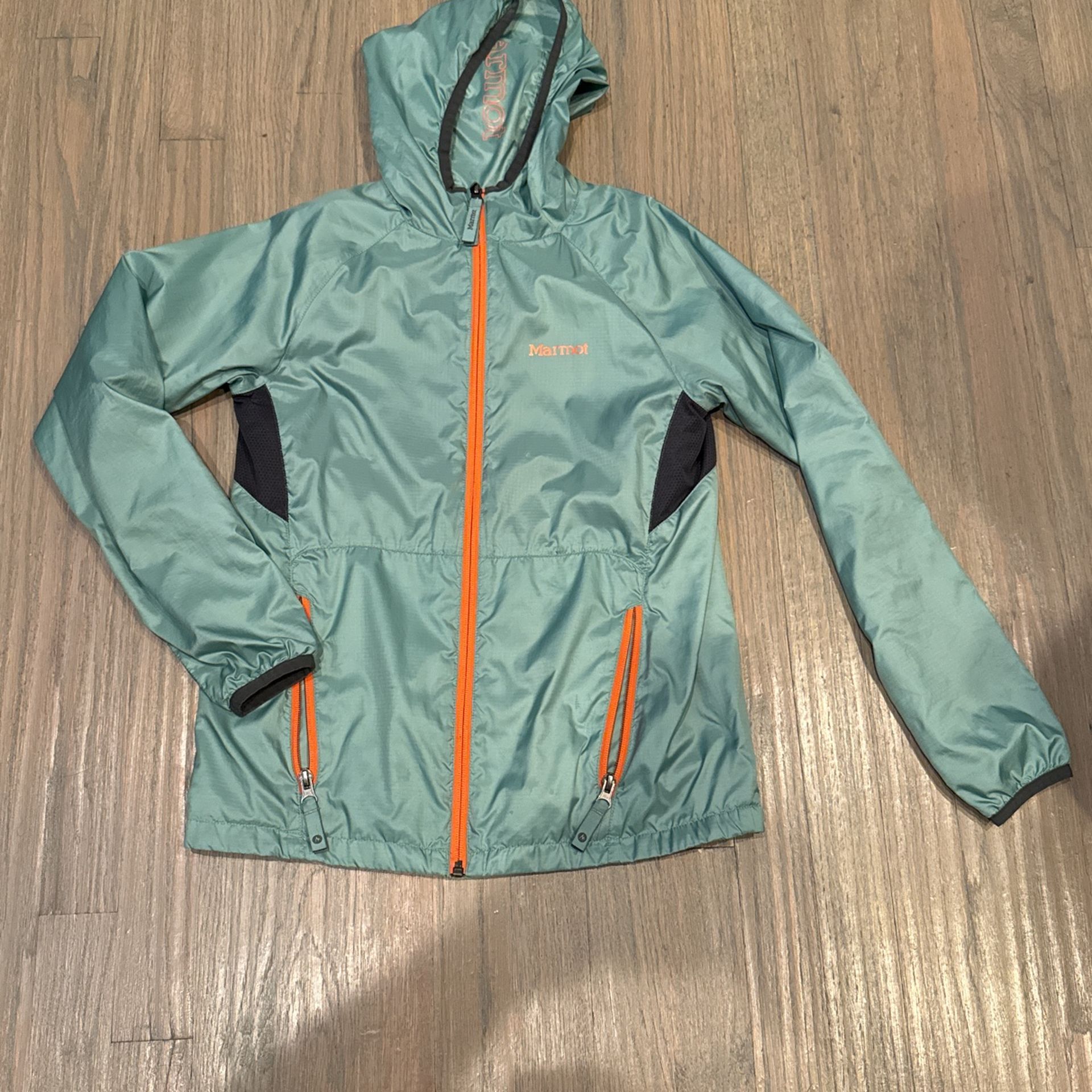 Marmot Fleece Lined Wind Jacket Kids Size large