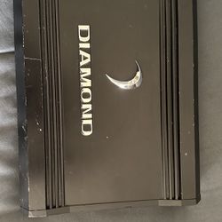 Old School Made In USA Diamond Audio D3 800.1 Monoblock Bass Amp Amplifier One Channel Works Good 