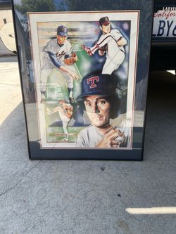Nolan Ryan lithograph