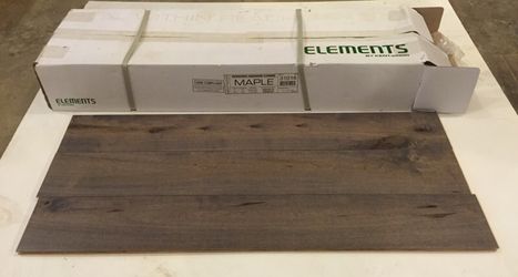 Engineered prefinished hardwood