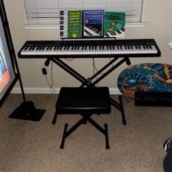 Alesis Recital 88- Keys Keyboard Piano 