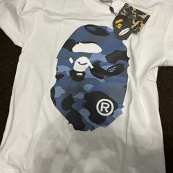 Blue bape Tee