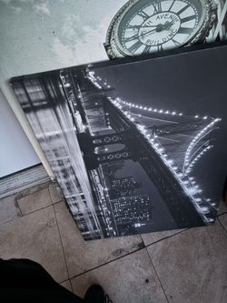 Two midsize paintings