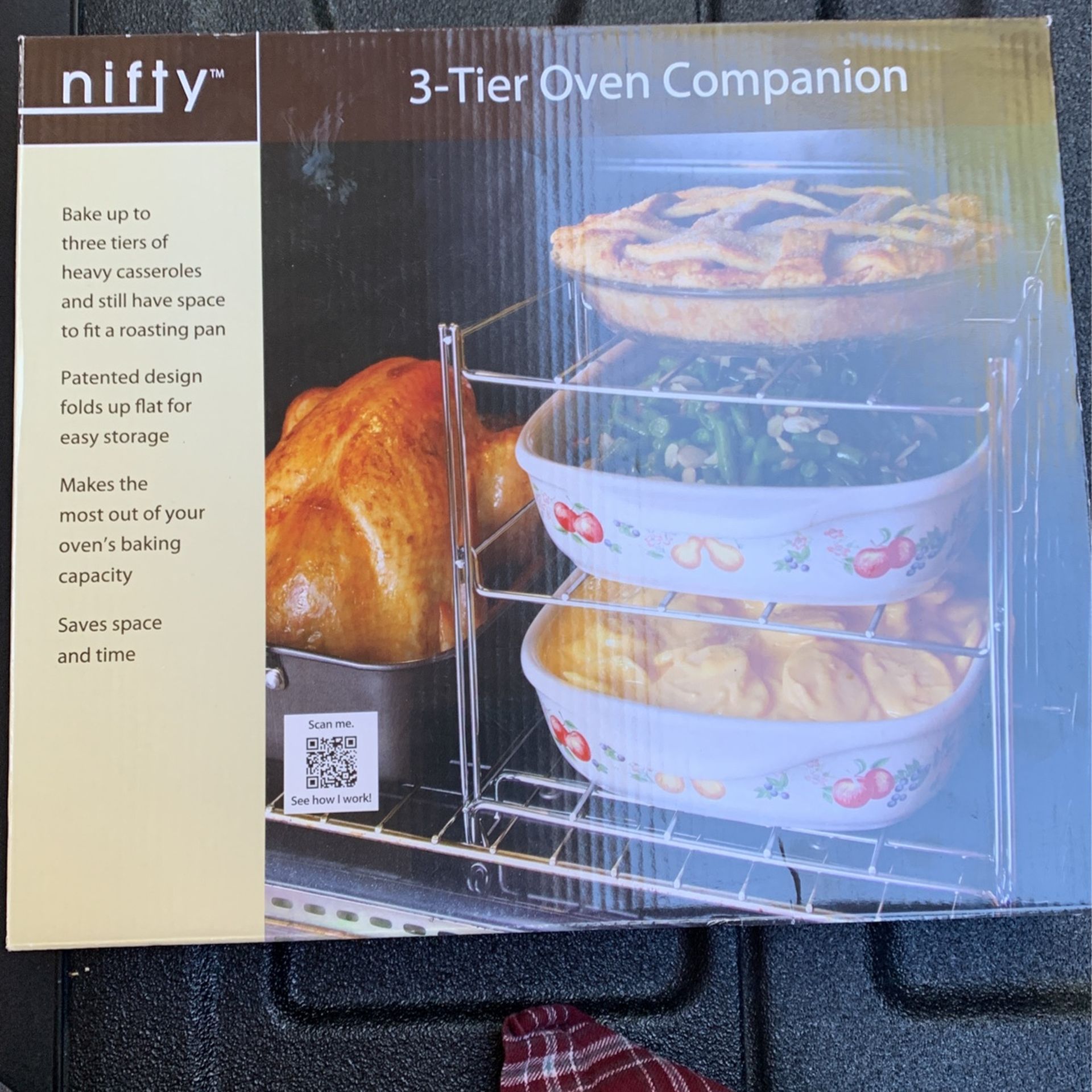 Three tier of a companion rack