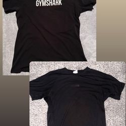 Mens size Large GYMSHARK $15 each