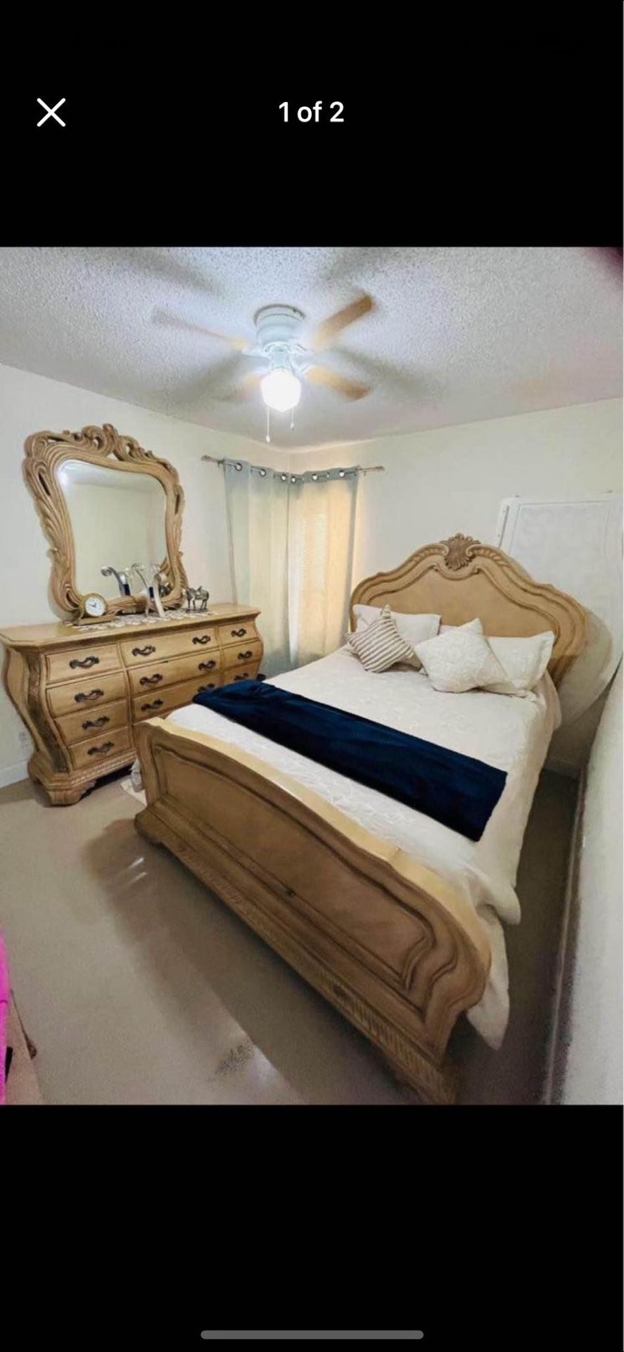 Beautiful City Furniture Bedroom Set Queen for Sale in Pompano Beach