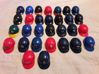 Mlb mini helmets