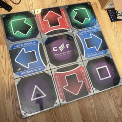 Cobalt Flux Platform Dance Pad DDR