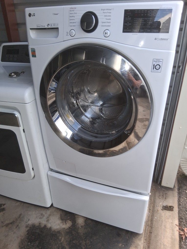 💦$120 L.G. Front Load Washer With Storage Drawer Works Great 💦90-Day Warranty 💦Delivery Or Pick Up Available 💦