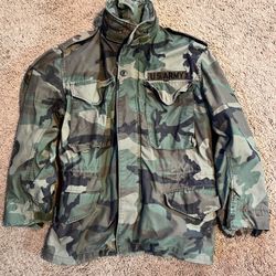 Military Jacket - Size Small Short