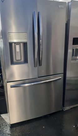 Frigidaire 3-Door Stainless Steel Refrigerator Fridge
