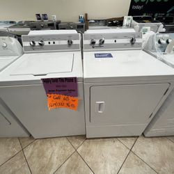WASHER AND DRYER 