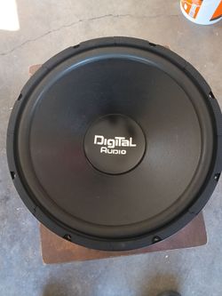 15-in subwoofer